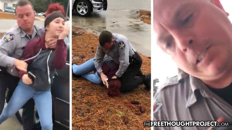 WATCH: Cop Chokes Out and Body Slams 14yo Girl and Her Sister for Allegedly Filming Them