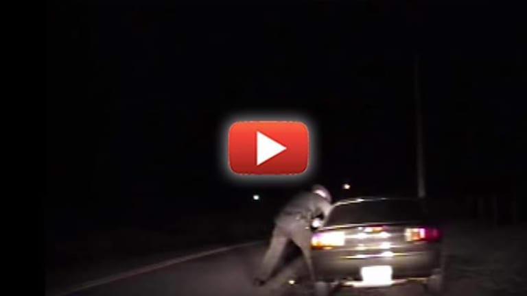 Dashcam Video Shows Cop Attack a Terrified Sick Woman and Drag Her from the Car