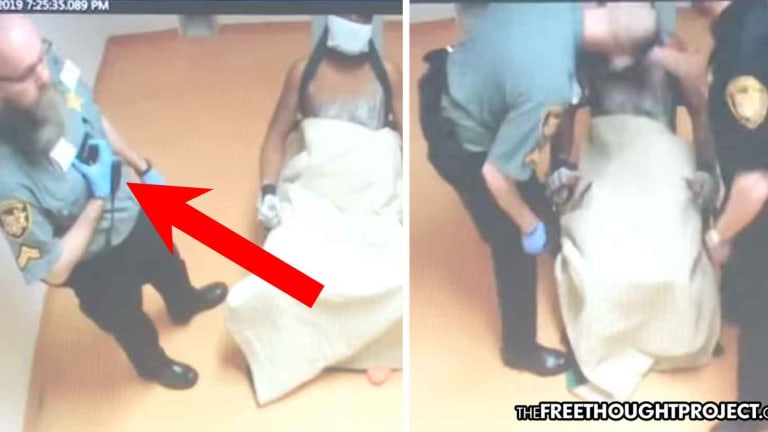 WATCH: Cops Turn Off Body Cams, Ruthlessly Pummel Defenseless Man in Restraint Chair
