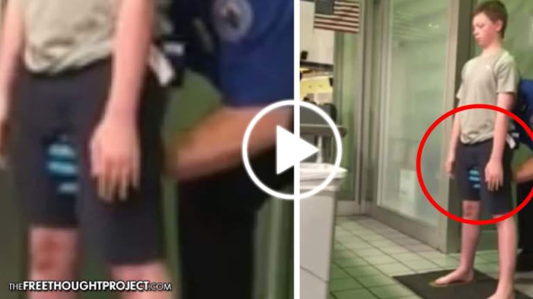 Video of TSA Agent Molesting a Boy Exposes the Sick Nature of the US Police State