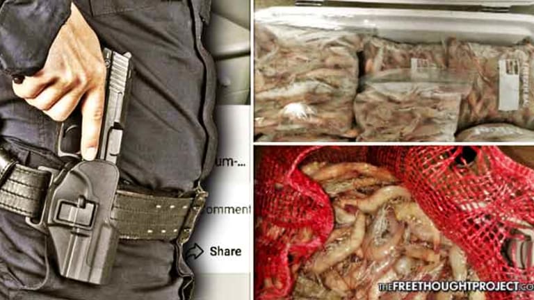 Cops Destroyed for Shaming Couple Over Selling Shrimp, Forced to Delete Their Facebook Page