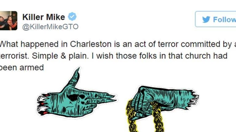 Rapper Killer Mike Ignited a Twitter Battle After Wishing Charleston Church Members Were Armed