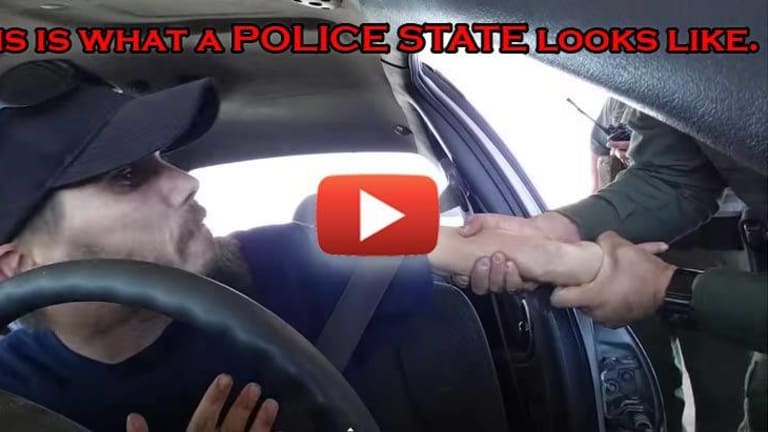 VIDEO: Thug Border Patrol Agents Rip Man from his Car for Asserting His Constitutional Rights