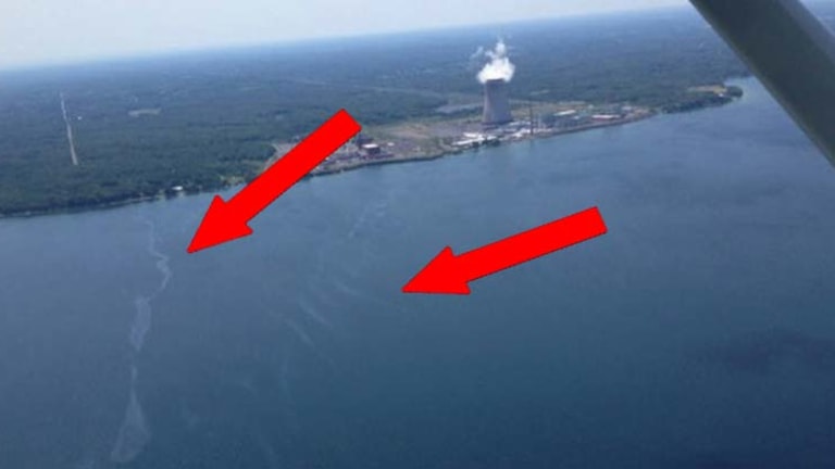 There's No Covering Up This One -- Visible Pollution Leaking from NY Nuclear Plant