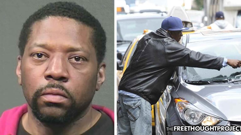 Innocent Man Tries to Clean Cop's Windshield to Earn Some Money, So the Cop Shot Him