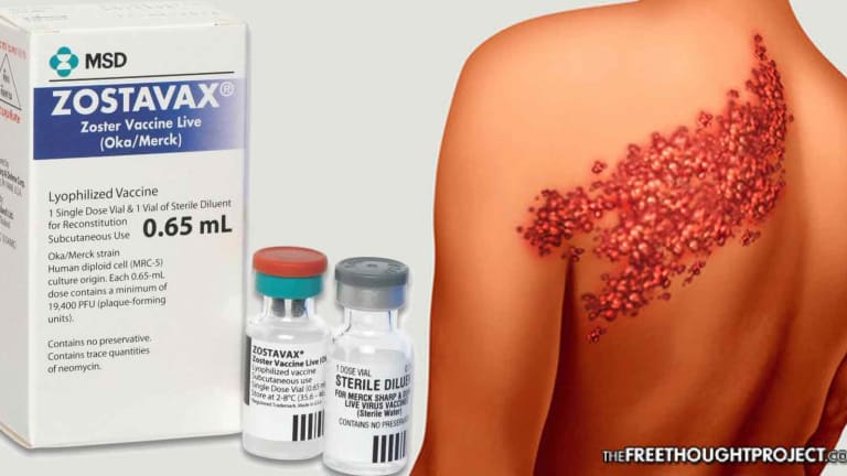Thousands Sue Merck for Shingles Vaccine "Causing What It's Supposed to Prevent"