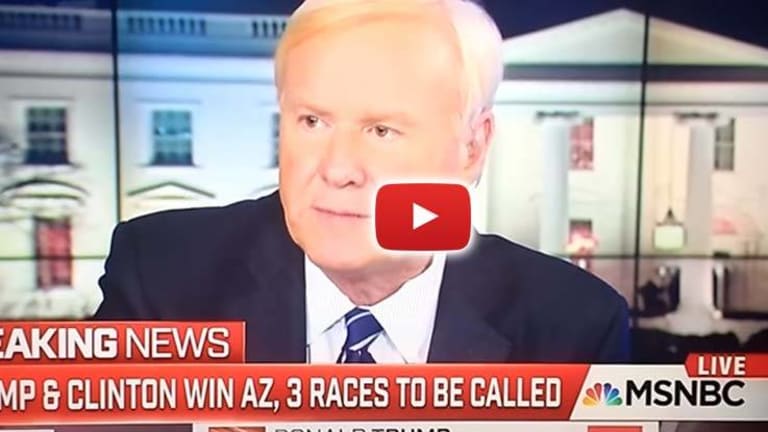 WATCH: MSNBC Tells Chris Matthews to Shut Up on LIVE TV While He Praised Hillary's Competition