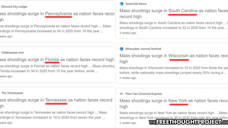 Mainstream Media Exposed Coordinating Identical Mass Shooting Narratives for Different States