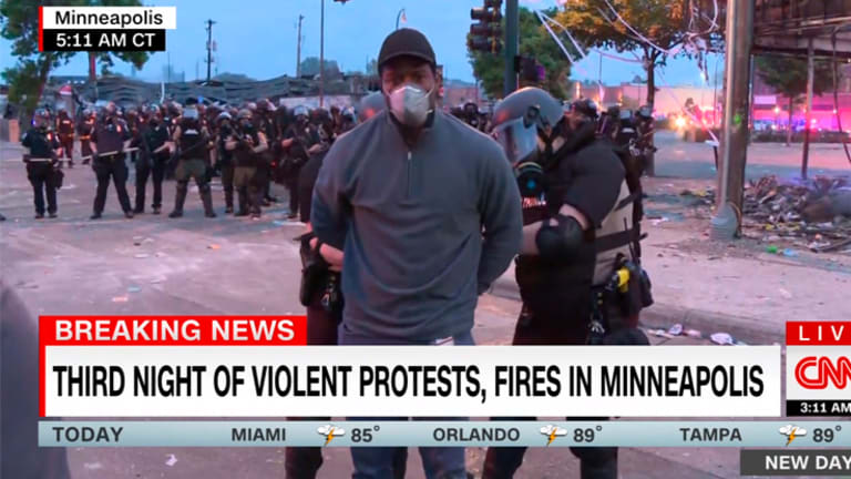 WATCH: Police Arrest CNN Journalist and Crew During Live TV Coverage of George Floyd Protests