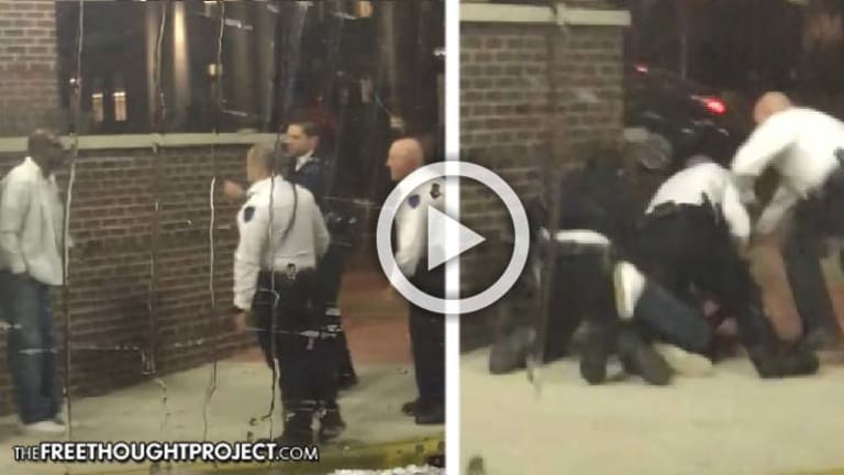 Disturbing Video Catches 3 Cops Jump an Unarmed Man in Gang-Style Beatdown