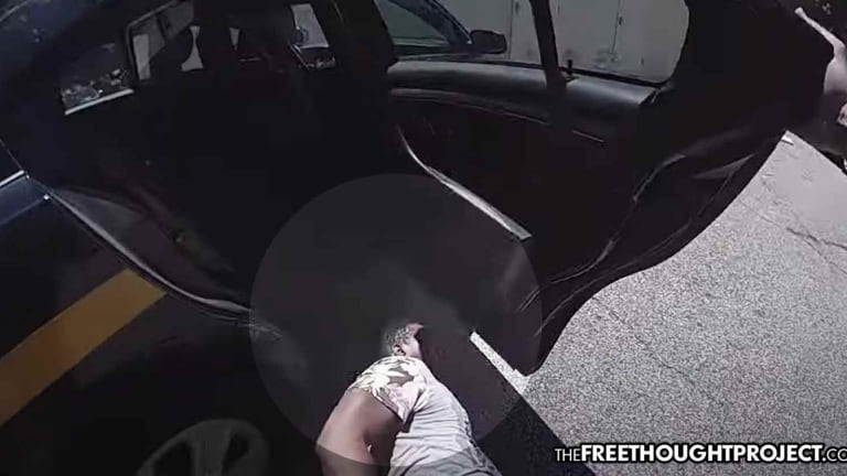 WATCH: Cop Drags Handcuffed Man from Car, Slam His Head in the Door