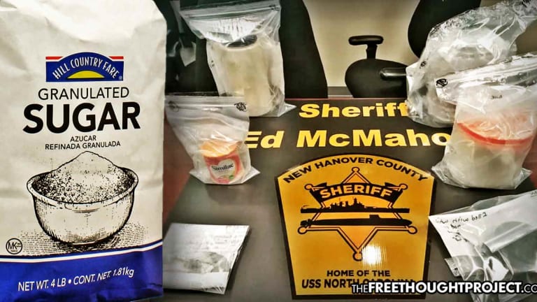Sheriff's Dept Brags About Largest 'Fentanyl' Bust in History, 3 Arrested—But It Was Actually Sugar