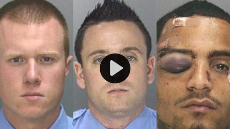 Shock Video Shows Cops Run Down Man with Cruiser, Severely Beat Him, Charge Him with Assault