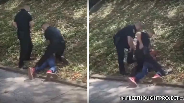 Video Shows Cops Assault, Cuff 15yo Boy for Running a Stop Sign—On His Bicycle