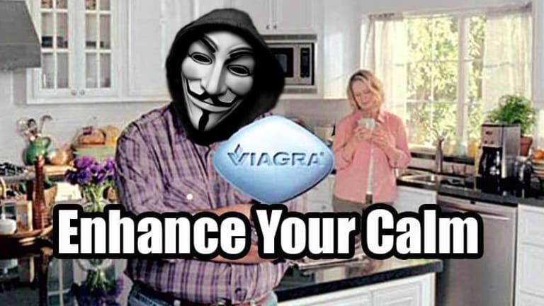 Anonymous Takes Down ISIS Dark Website - Replaces it With Viagra Ad, Message to 'Calm Down'