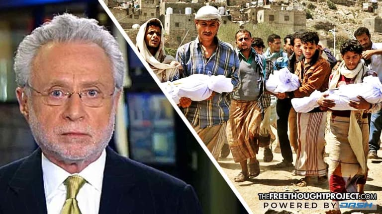 WATCH: CNN's Wolf Blitzer Says Slaughtering Kids in Yemen is Worth It Because It Creates Jobs