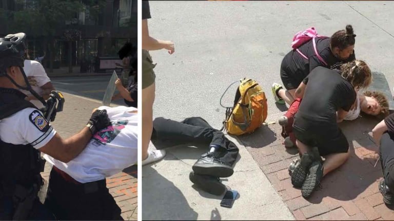 WATCH: Cops Allegedly Pepper Spray Double Amputee, Steal His Legs as He Crawls for Help