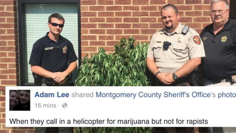 Cops Brag on Facebook about Busting Man with Weed, Epic Trolling Hilarity Ensues