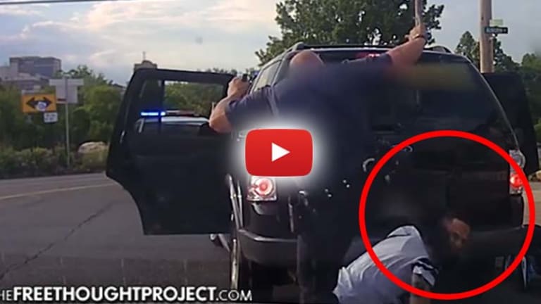 WATCH: Crazed Cop Smashes Surrendering Man's Face In With His Boot