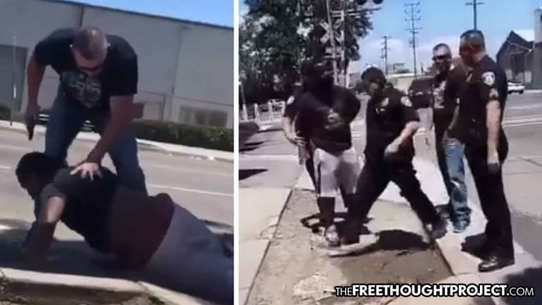 WATCH: Road Raging Off-Duty Cop Holds Man at Gunpoint, Calls Fellow Cops to Help Him