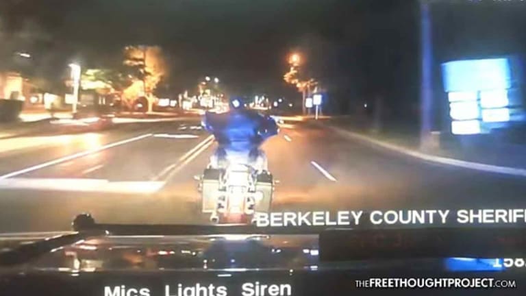 Horrifying Dashcam Shows Cop Ram Motorcycle and Kill the Driver -- For Speeding