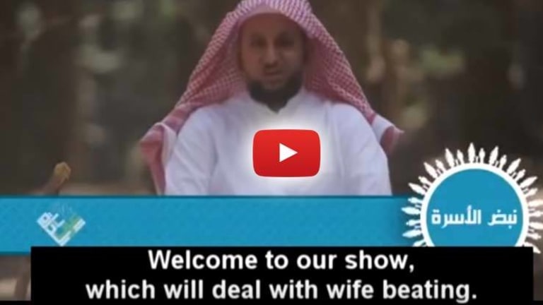 These are America's Allies -- Saudi Arabia Airs Video Teaching Husbands "How to Beat Your Wife"