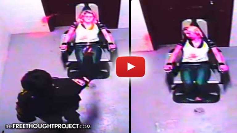 Horrifying Video Shows Cop Torturing Restrained Woman With Mace Until She Falls Unconscious
