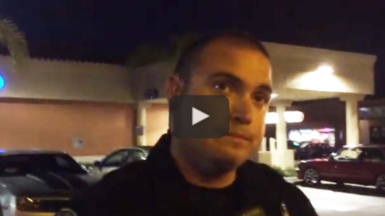 This Cop Thinks that Since He's Being Filmed He Doesn't have to do His Job