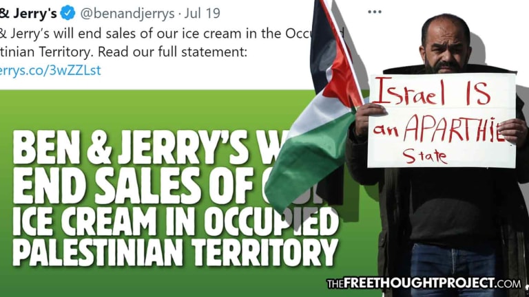 Israel Demands US Gov't Enforce Laws Against Ben & Jerry's for Boycott Over Palestinian Abuses