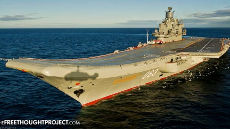 Putin Sends Aircraft Carrier Group to Mediterranean as Syrian Powderkeg Poised to Erupt