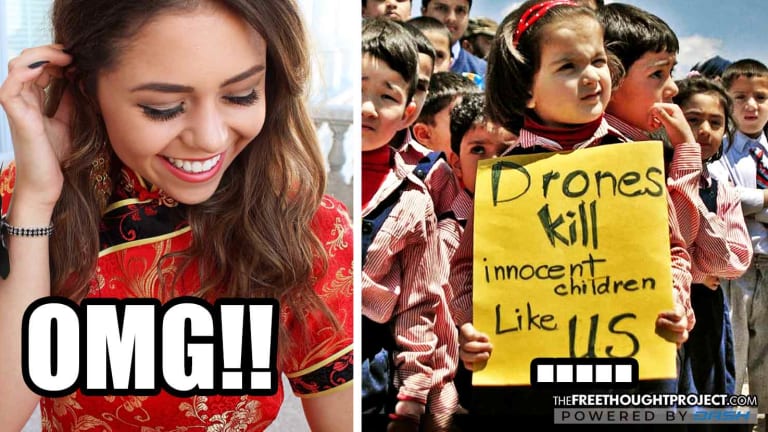Teen's Chinese Prom Dress Sparks Firestorm as Americans Stay Silent on Killing of Kids in Middle East