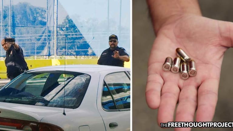Border Patrol Declares Innocent Man's 5 Bullets 'Munitions of War' and Steals His Truck