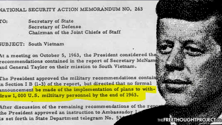 Weeks Before His Assassination, JFK Ordered Full Withdrawal from Vietnam