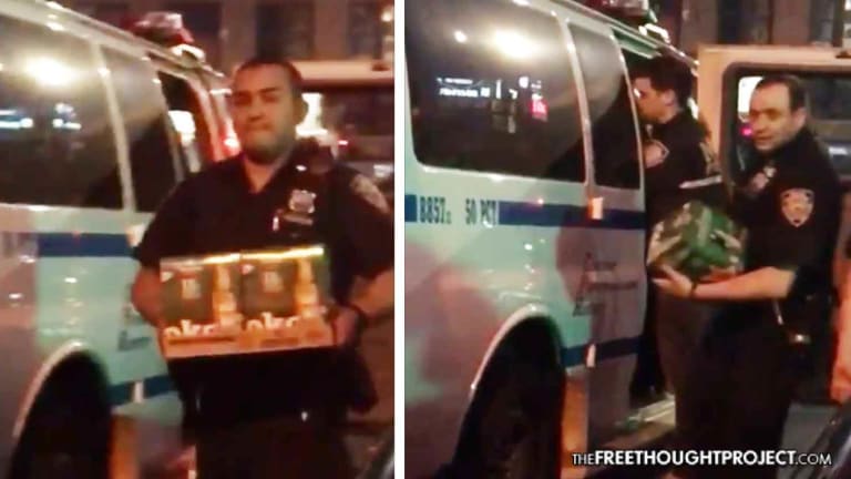 WATCH: Cops Rob Business of $30K in Booze and $10K in Cash and Never Report It