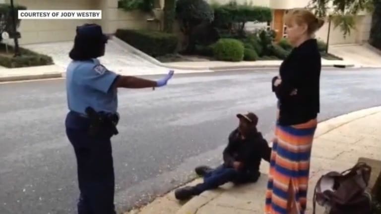 “Please Leave Our Neighborhood": Rich White Woman Defends Elderly Black Man From Cops