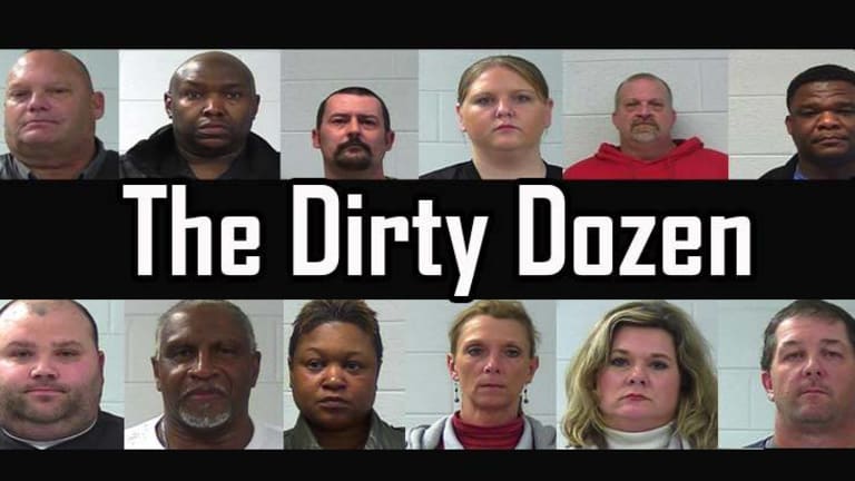 A Dozen Cops and the Sheriff in Single Dept, All Arrested, Face More Than 120 Corruption Charges