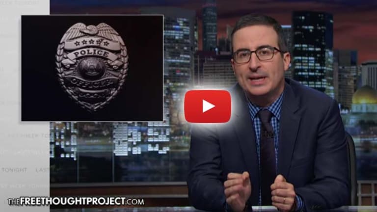 WATCH: John Oliver Obliterates the "Bad Apples" Excuse in Epic Rant on Police in America