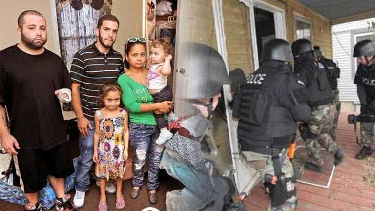 "Stop F**king Crying!" SWAT Raids Wrong Home, Holds Naked Mom at Gunpoint in Front of Children