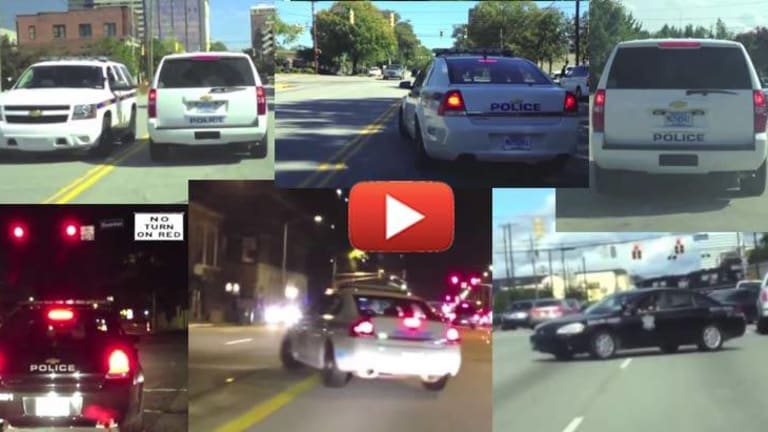 One Man's Private Dashcam Catches Dozens of South Carolina's Worst Drivers -- They're All Cops