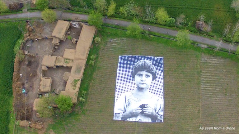 A giant art installation targets predator drone operators