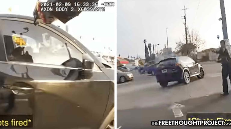 WATCH: Cop Fires Into Traffic, Tries to Kill Unarmed Man Over a Parking Ticket