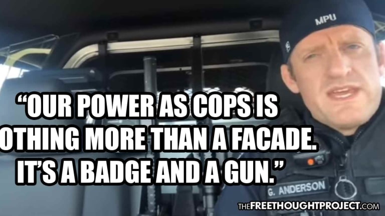 WATCH: Good Cop Says 'There'll Be Blood in the Streets" If Bad Cops Keep Enforcing Lockdown