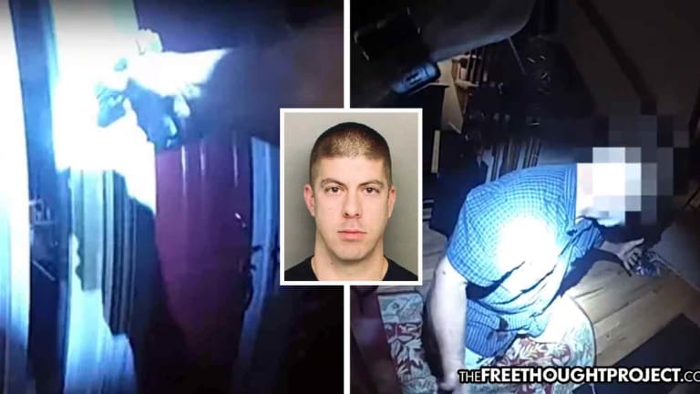 Fired Cop Kills Man, 3 Dogs, Gets Rehired and Shoots Innocent Dad Through a Door — Still a Cop