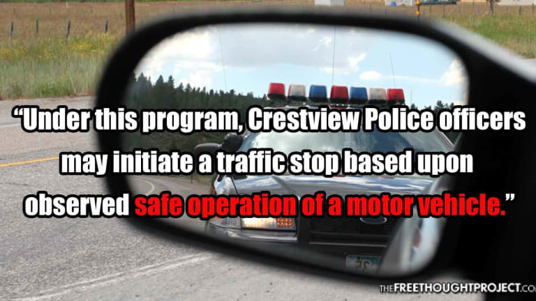 Police Announce Program to Illegally Stop People for 'SAFE Driving' & Facebook Owns Them