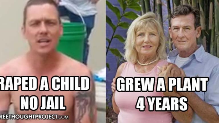 Sicko Confesses to Raping 12yo Girl Gets No Jail, as a Minister Who Helped People With Pot Gets 4 Years