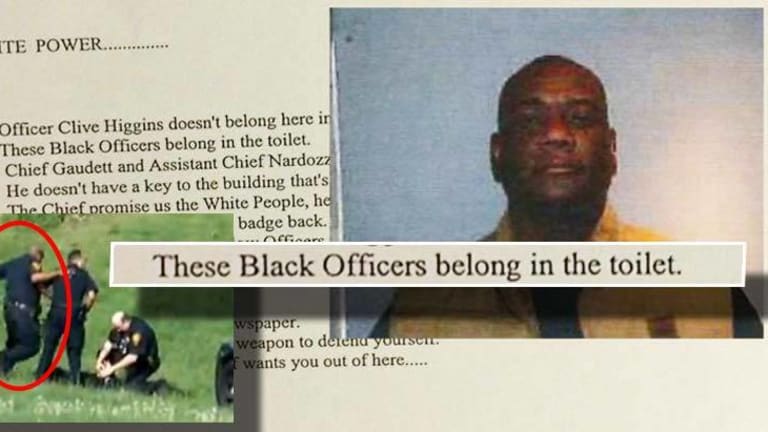 'Black Officers Belong In The Toilet,' Cop With Brutal History Caught Writing Racist Letter to Self