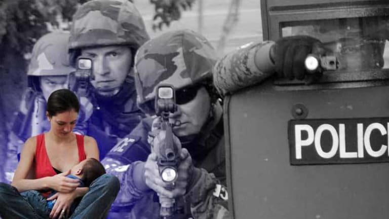 SWAT Holds Nursing Mother and Wife of a Cop at Gunpoint. Knew They Had the Wrong House