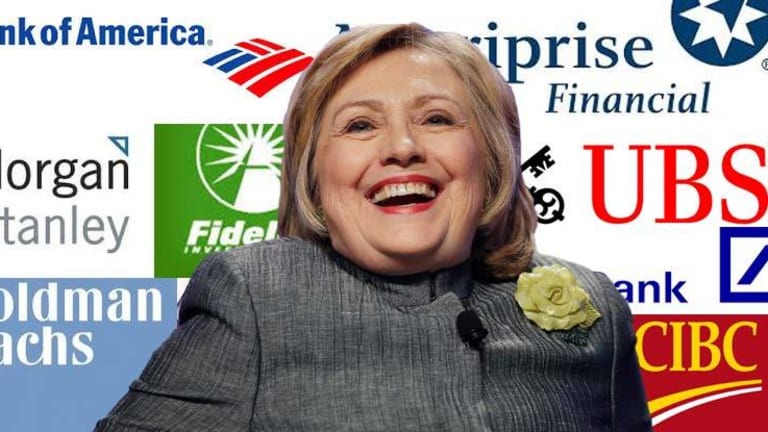 Hillary Got Paid More for 12 Speeches to Wall Street Banks than Most Americans Make in a Lifetime