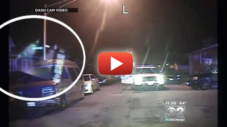 Dashcam Catches Chicago Cop Turn Off Video Seconds Before a Man Claims 6 Cops Attacked Him