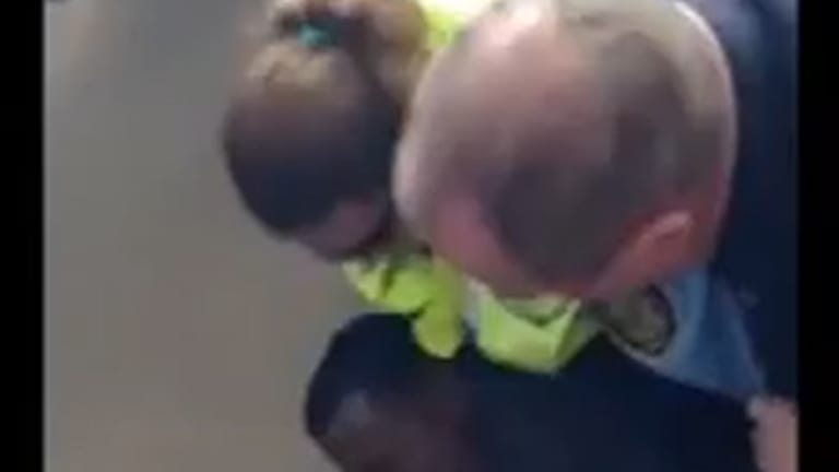Hard to Watch Video: Student Screams in Agony as Cop Snaps his Arm
